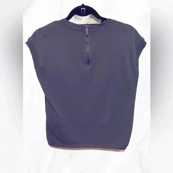 Weekend by Max Mara sleeveless  appliqué vest XS - Picture 5 of 5